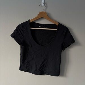 Abercrombie & Fitch T-Shirt Scoopneck Top